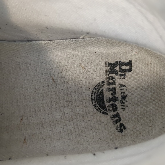 Dr martens comb style lace up boots size 9 light gray - Picture 15 of 15